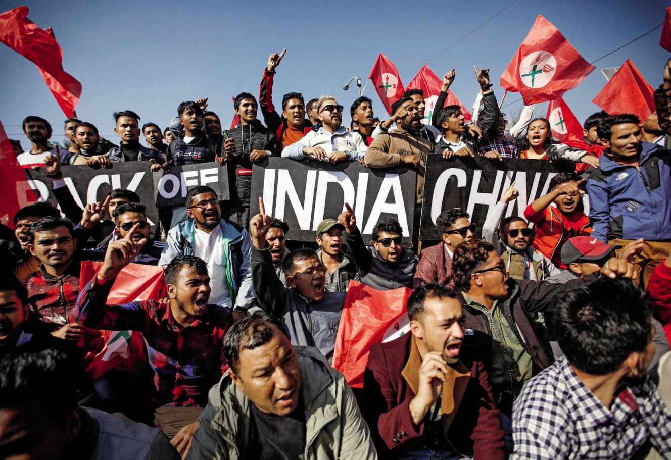 Retrait immédiat de l’Inde du territoire népalais!