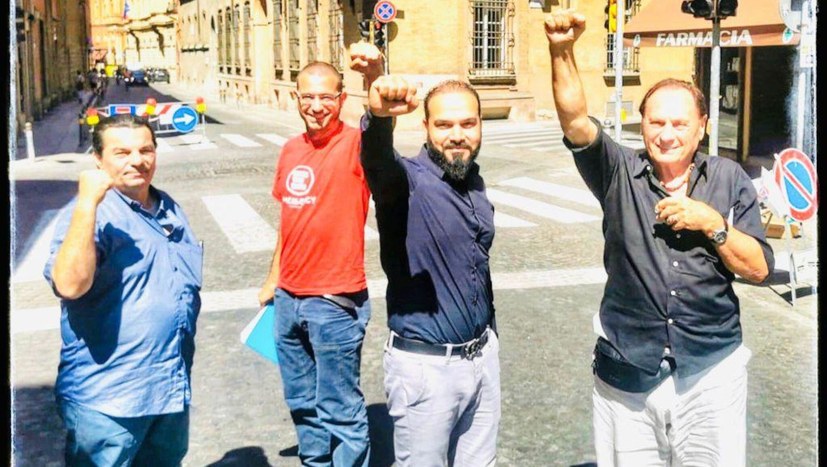 Les syndicalistes italiens arrêtés ont été libérés