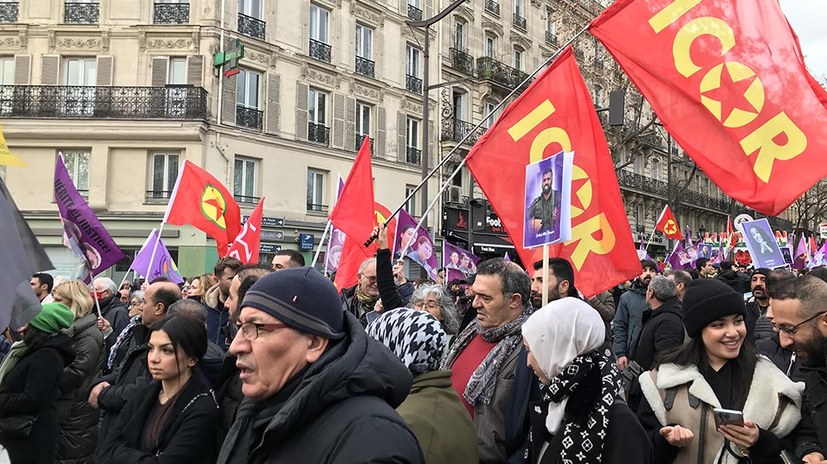 Marche Kurde: Colère, tristesse et combativité à Paris