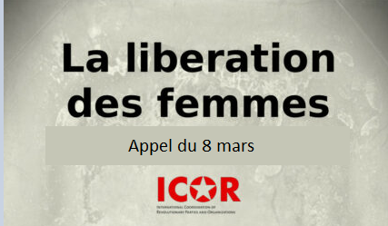 Appel de l’ICOR à l’occasion de la Journée internationale des femmes 2025