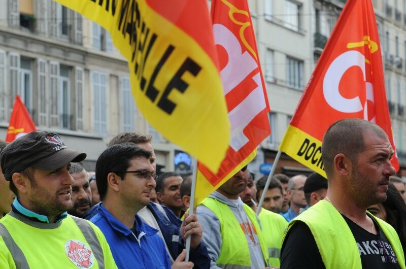 Les dockers de Fos-sur-Mer refusent de charger  du matériel militaire sionistes
