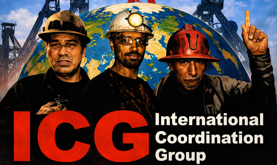 1er mai : Appel du Groupe international de coordination des travailleurs des mines